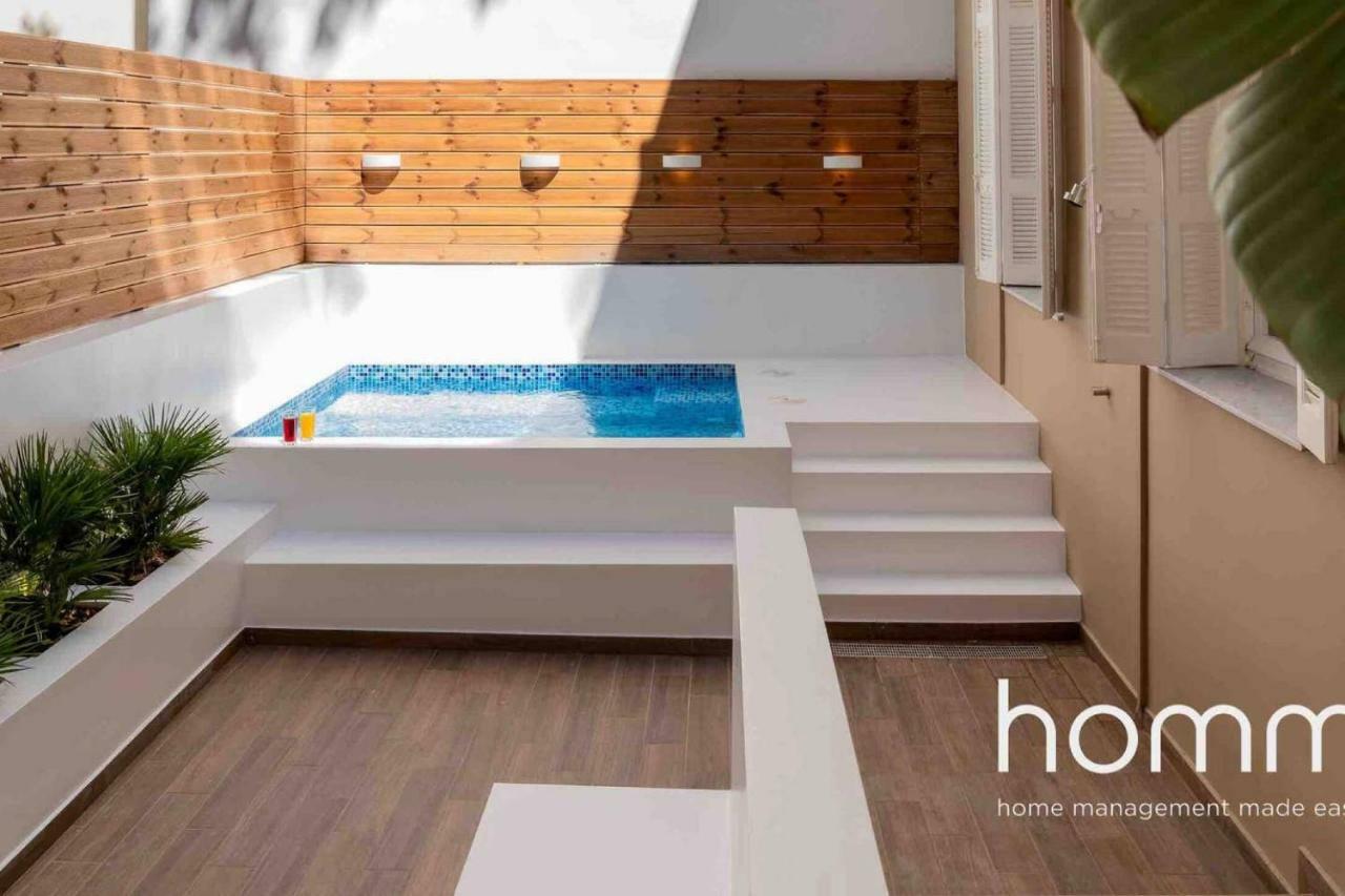 Nemeseos 1St Floor Homm Apartment With Roof Garden And Wading Pool Athen Eksteriør bilde