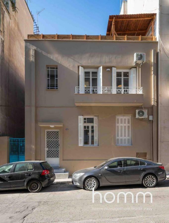 Nemeseos 1St Floor Homm Apartment With Roof Garden And Wading Pool Athen Eksteriør bilde